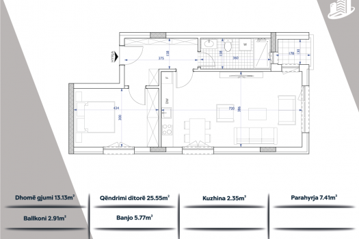 Banesë 66.57m2